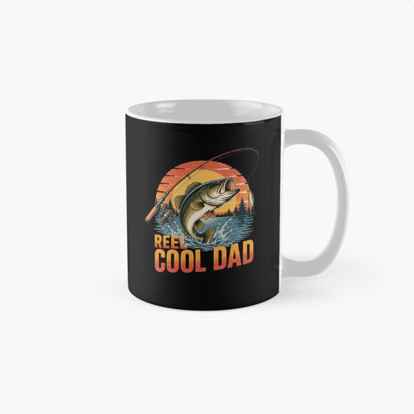 Item preview, Reel Cool Dad – Bass Fishing Father's Day Shirt designed and sold by Wild Pixel Studio.