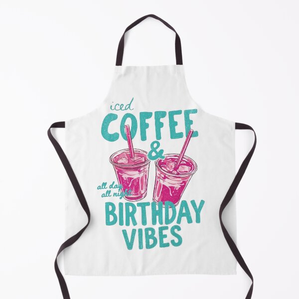 Item preview, Iced Coffee & Birthday Vibes – All Day All Night Coffee Lover Birthday designed and sold by TheBeesForYou.