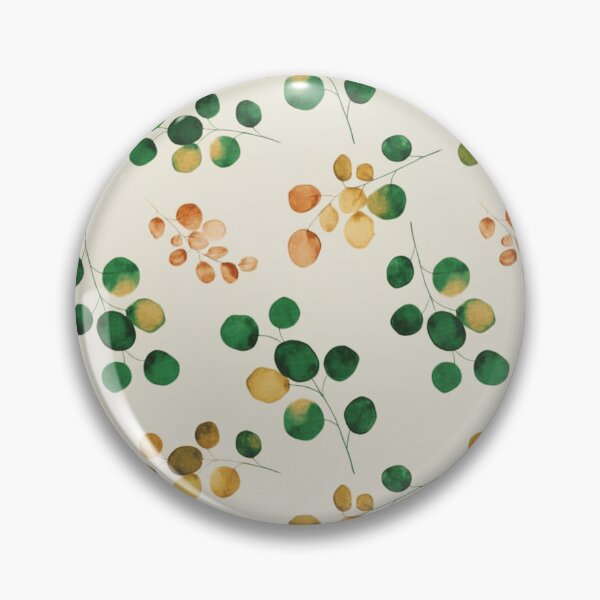 Item preview, Hand-painted Minimalist Watercolor Eucalyptus Leaves  designed and sold by wissal.studio.