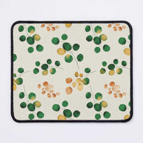Item preview, Hand-painted Minimalist Watercolor Eucalyptus Leaves designed and sold by wissal.studio.