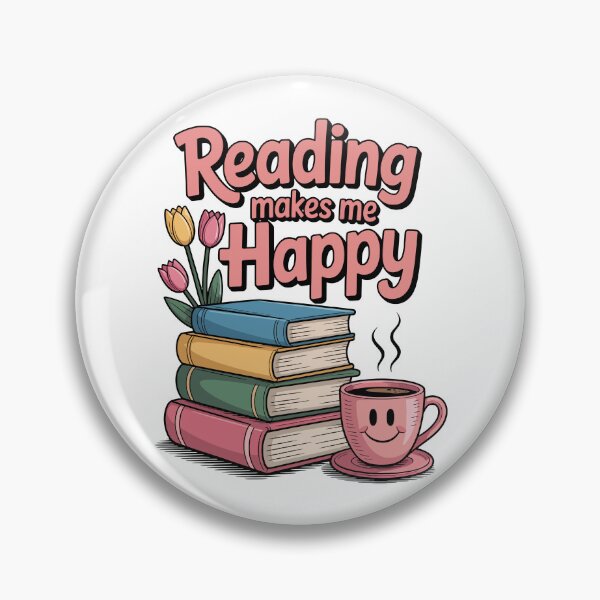 Item preview, reading makes me happy designed and sold by jkrphoto.