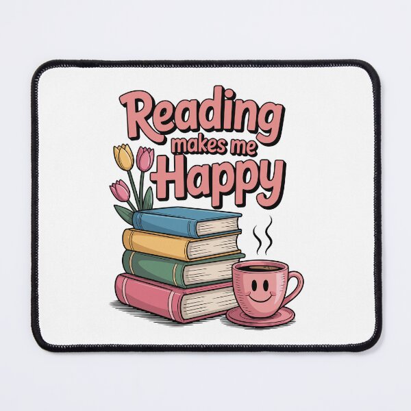 Item preview, reading makes me happy designed and sold by jkrphoto.