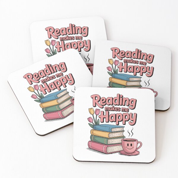 Item preview, reading makes me happy designed and sold by jkrphoto.