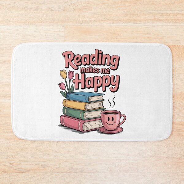 Item preview, reading makes me happy designed and sold by jkrphoto.