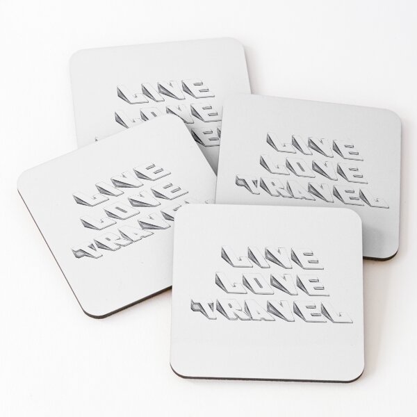 Item preview, Live Love Travel Minimal Quote Design designed and sold by reanacreations.