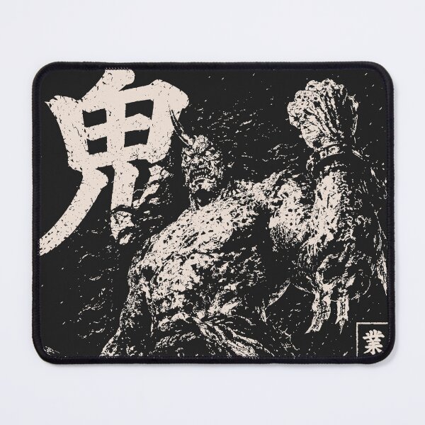 Item preview, TMLY RLC: 鬼の業火 — Born of Hellfire Oni Woodblock designed and sold by Timelyrelic.