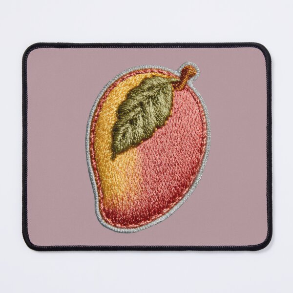 Item preview, Embroidered Mango Patch Art designed and sold by MegaNovaArt.