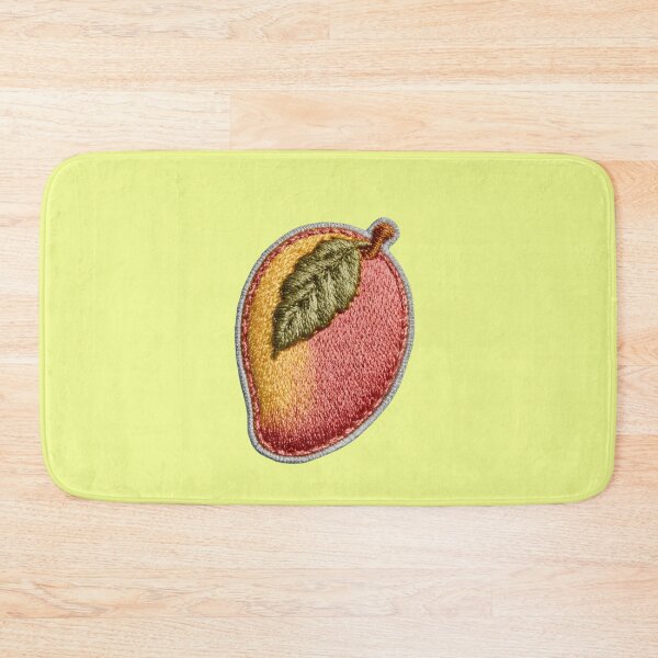 Item preview, Embroidered Mango Patch Art designed and sold by MegaNovaArt.