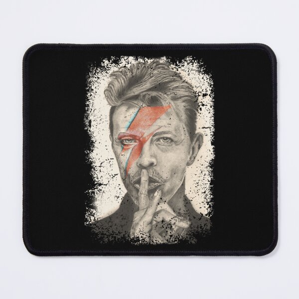 Item preview, DAVID BOWIE Color Lightning – Realistic Pencil Drawing Art designed and sold by RonnyMilleo.