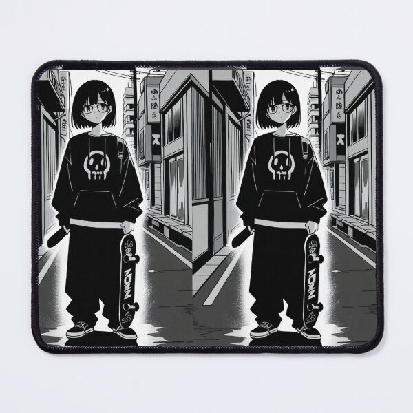 Item preview, Art - Character Dark Urban Anime Style Variant 2 designed and sold by AnimeShin.