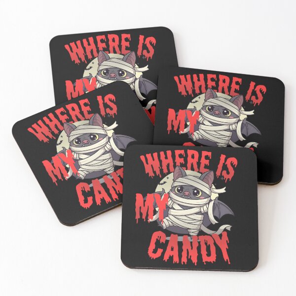Item preview, Where is my candy Angry bat halloween design  designed and sold by PBDigitalHub.