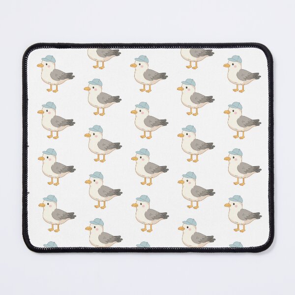 Item preview, Cute Seagull Wearing Blue Cap designed and sold by Anne97s.