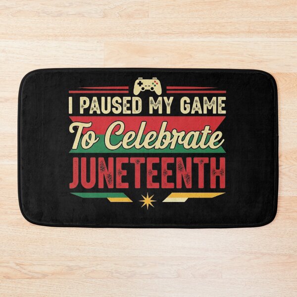 Item preview, I Paused My Game to Celebrate Juneteenth Funny Gamer Tee designed and sold by Designs-RZ.