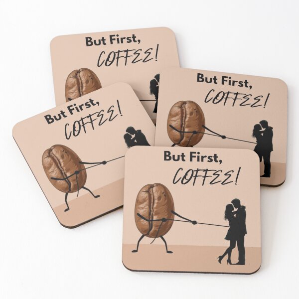 Item preview, But First Coffee - Funny Relationship Meme designed and sold by BooDesignStudio.