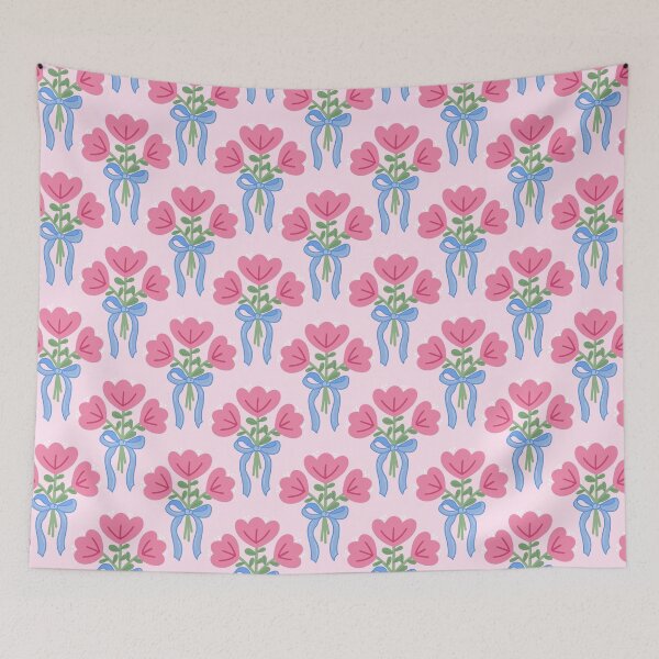 Item preview, floral bouquet pattern designed and sold by Lockets Little Notes.