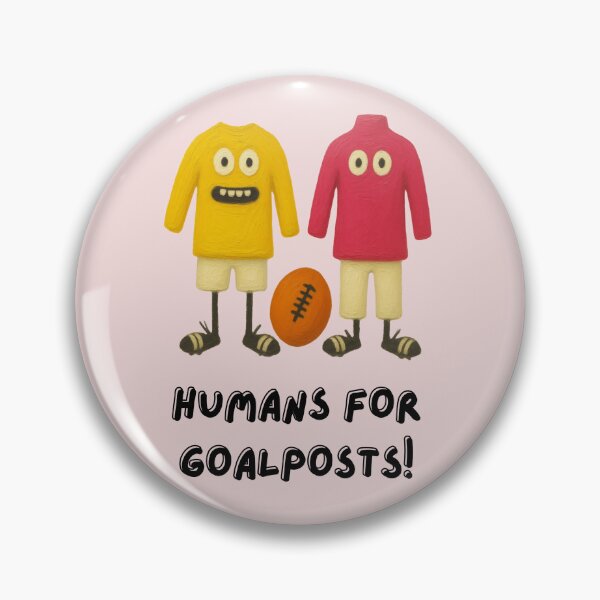 Item preview, Humans for goalposts designed and sold by LagoonandBeans.