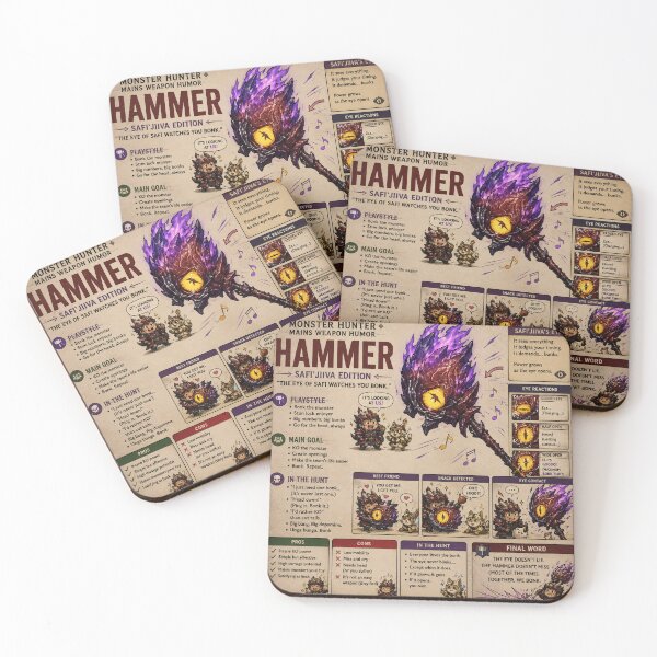 Item preview, Monster Hunter Hammer designed and sold by CharmingFlowers.