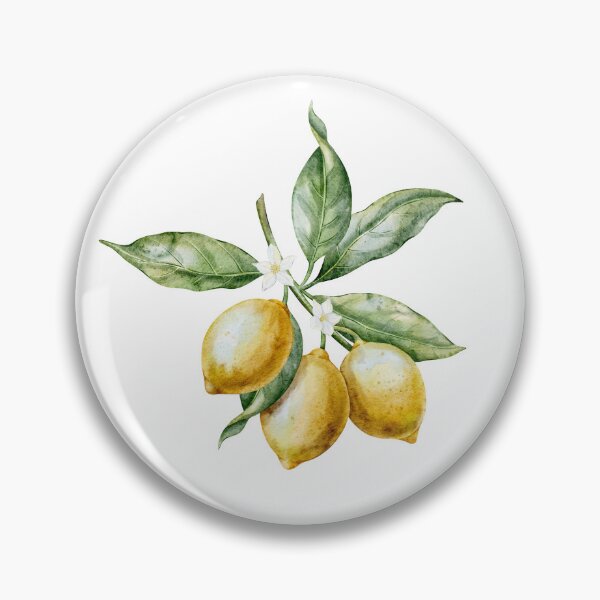 Item preview, Watercolor Lemon Branch with Blossoms designed and sold by Alisles.