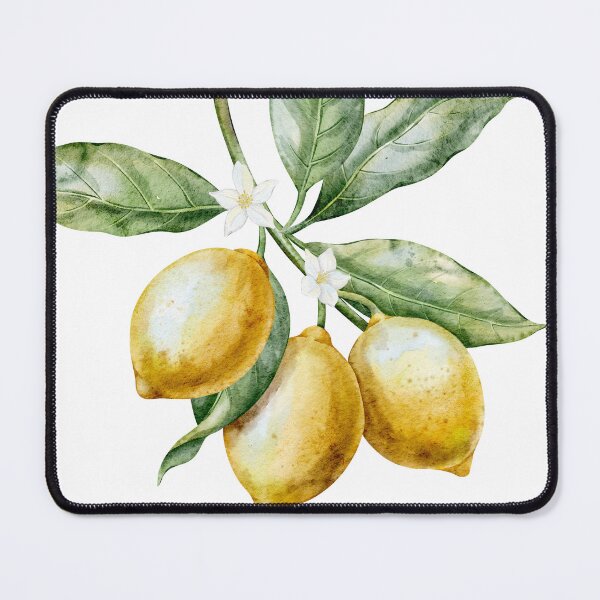 Item preview, Watercolor Lemon Branch with Blossoms designed and sold by Alisles.