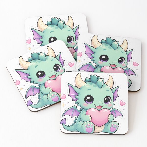 Item preview, Cute Baby Dragon Sticker Collection designed and sold by PixelMood Stickers.
