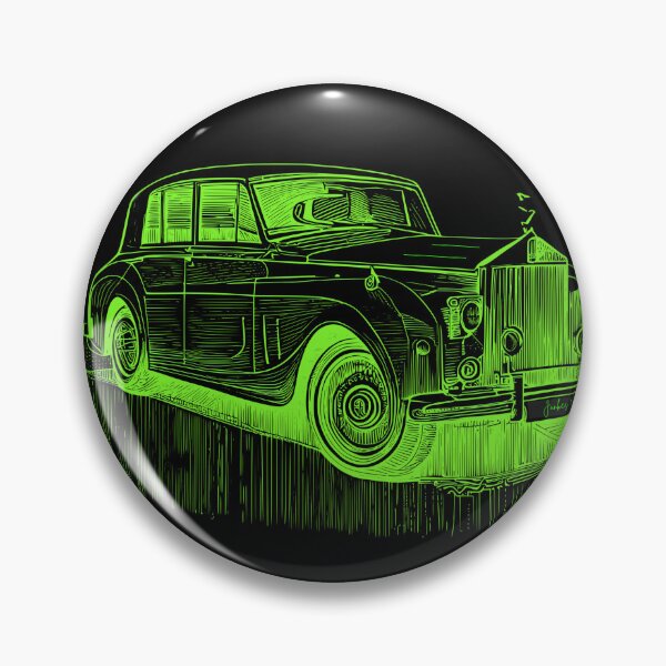 Item preview, Vintage Neon Luxury Car – Classic Line Art Illustration designed and sold by Jankes88.