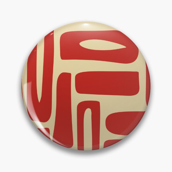 Artikelvorschau, Abstrakte Komposition in Rot und Creme E9 entworfen und verkauft von StefanStudioArt.