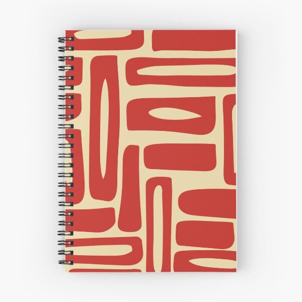 Item preview, Abstract composition in red and creme E9 designed and sold by StefanStudioArt.