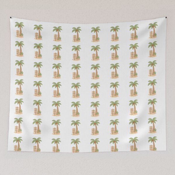 Item preview, Palm Tree Sun Sand Sea Sign designed and sold by Anne97s.