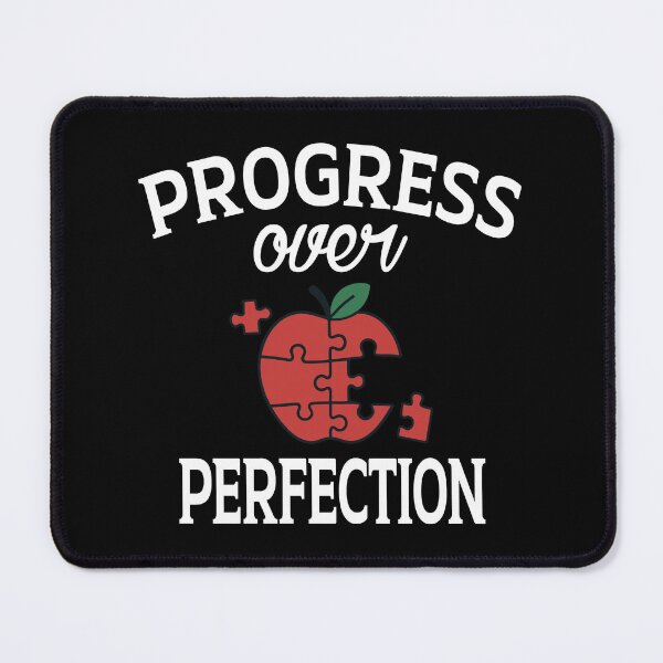 Item preview, Teacher design for Women Progress Over Perfection Graphic Shirt Inspirational School Teaching  designed and sold by Colorfulman.