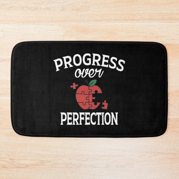 Item preview, Teacher design for Women Progress Over Perfection Graphic Shirt Inspirational School Teaching  designed and sold by Colorfulman.