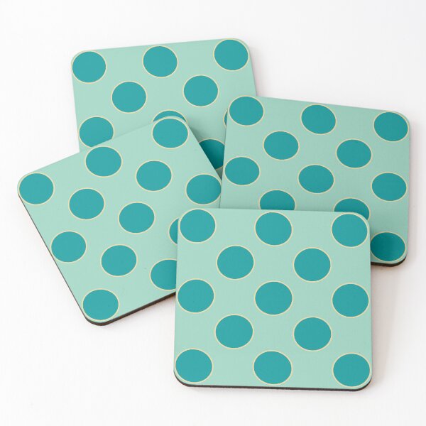 Item preview, Blue dots in a light blue background 94 designed and sold by StefanStudioArt.