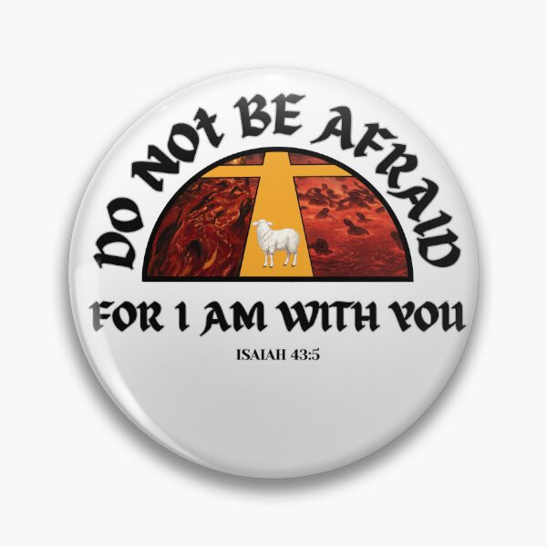 Item preview, Isaiah 43:5 Lamb of God Cross in Hellfire Christian Graphic designed and sold by JEVANStudio.