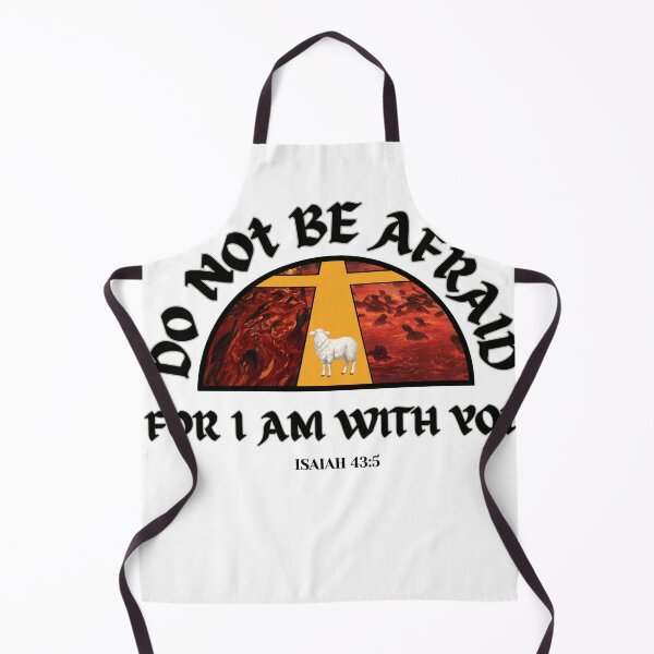 Item preview, Isaiah 43:5 Lamb of God Cross in Hellfire Christian Graphic designed and sold by JEVANStudio.