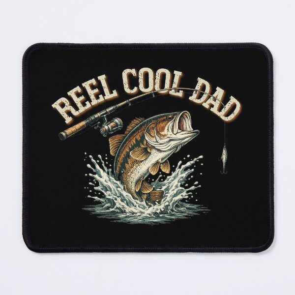 Item preview,  Reel Cool Dad – Bass Fishing Father's Day Shirt designed and sold by Wild Pixel Studio.
