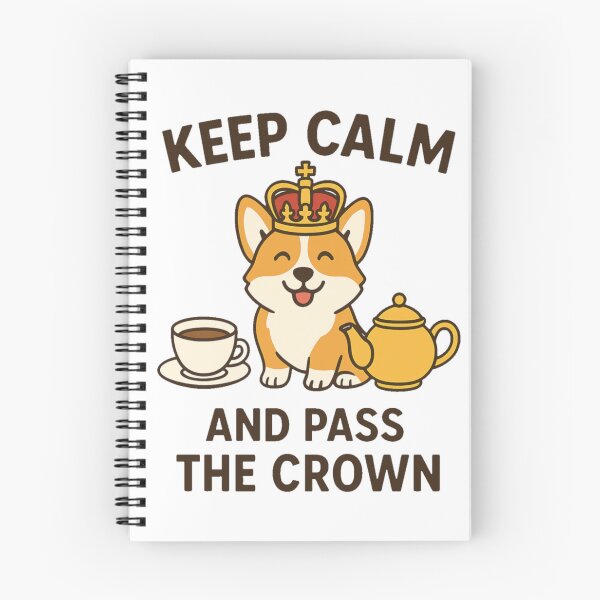 Item preview, Royal Corgi wearing the crown  designed and sold by JamesDunican.