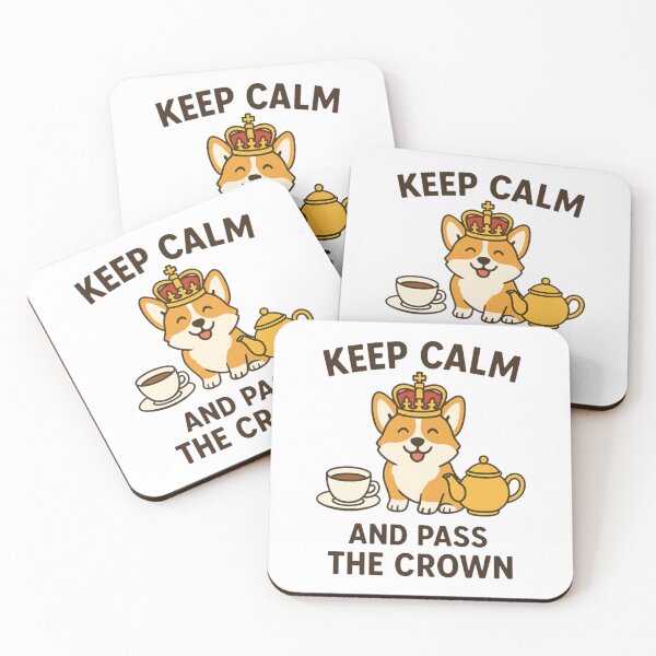 Item preview, Royal Corgi wearing the crown  designed and sold by JamesDunican.