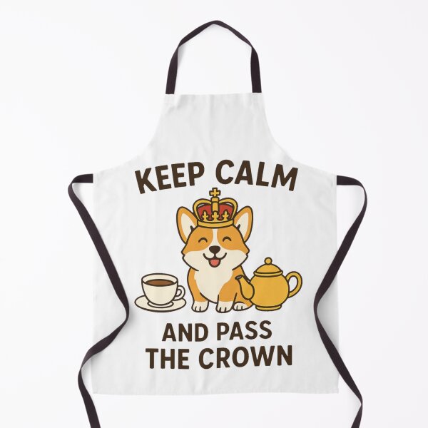 Item preview, Royal Corgi wearing the crown  designed and sold by JamesDunican.