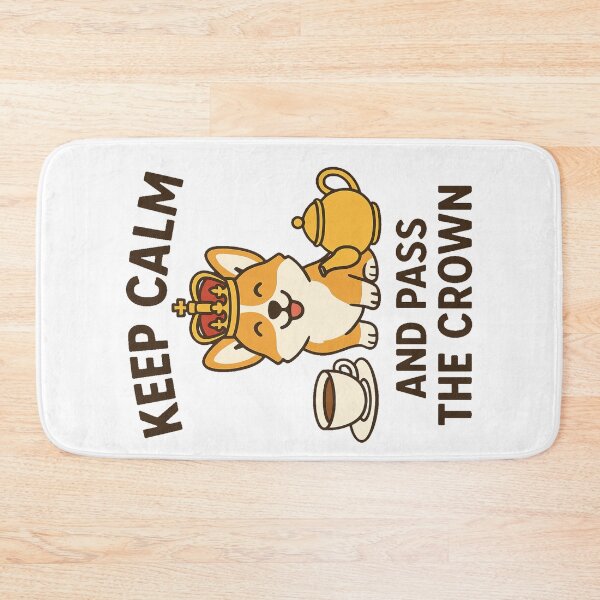 Item preview, Royal Corgi wearing the crown  designed and sold by JamesDunican.