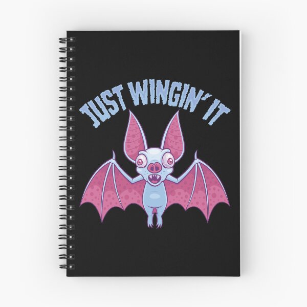 Item preview, Just Wingin' It Derpy Albino Bat designed and sold by fizzgig.