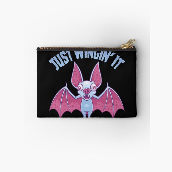 Item preview, Just Wingin' It Derpy Albino Bat designed and sold by fizzgig.