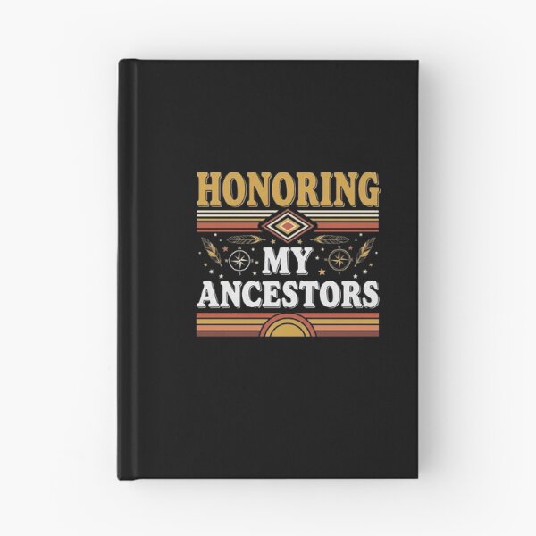 Item preview, Honoring My Ancestors Minimalist Spiritual Heritage Quote designed and sold by Designs-RZ.