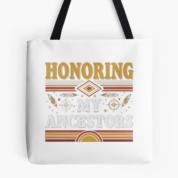 Item preview, Honoring My Ancestors Minimalist Spiritual Heritage Quote designed and sold by Designs-RZ.