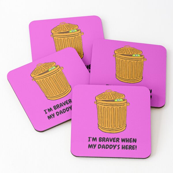 Item preview, I'm braver when my Daddy's here! designed and sold by LagoonandBeans.