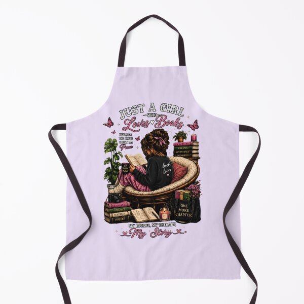Item preview, Just a Girl Who Loves Books designed and sold by CristianoArt.