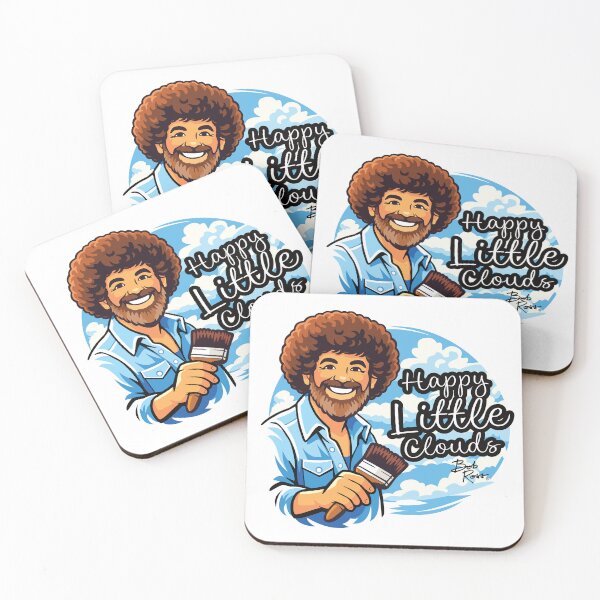 Item preview, Bob Ross - Happy Little Clouds designed and sold by LionsHut.