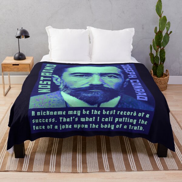 Item preview, Copy of Joseph Conrad quote: Every age is fed on illusions, lest men should renounce life early and the human race come to an end. designed and sold by artbleed.