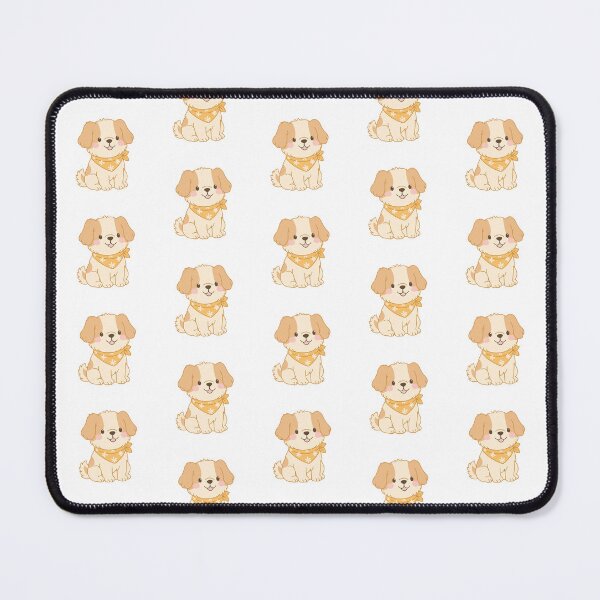 Item preview, Cute Puppy Wearing Floral Bandana designed and sold by Anne97s.