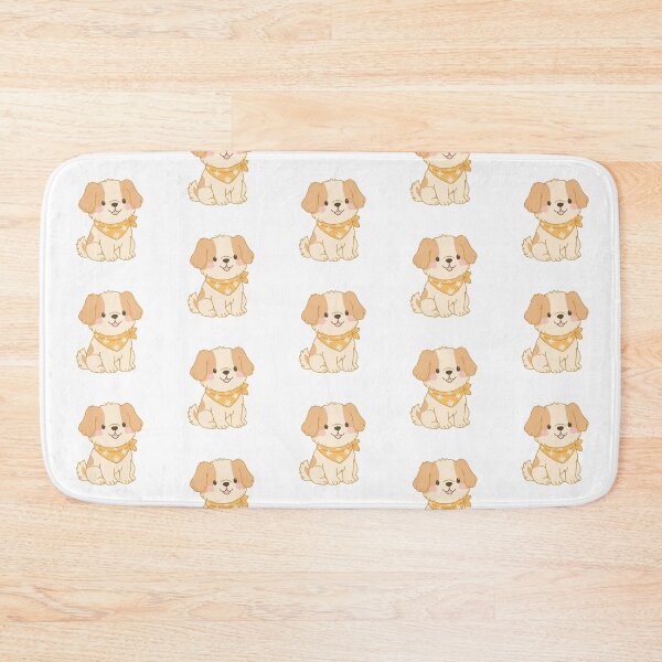 Item preview, Cute Puppy Wearing Floral Bandana designed and sold by Anne97s.