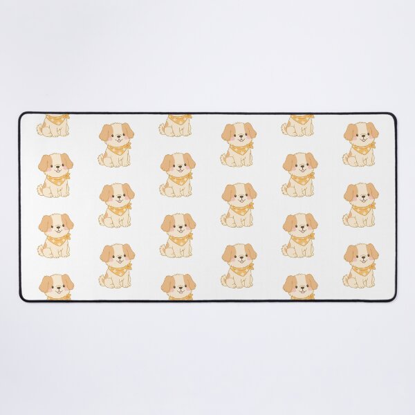Item preview, Cute Puppy Wearing Floral Bandana designed and sold by Anne97s.