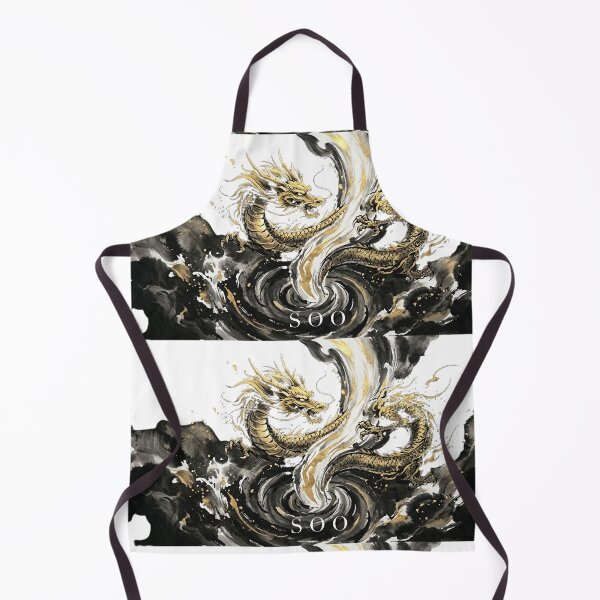 Item preview, Golden Dragon's Ascent: Zen Cosmic Flow Art designed and sold by SOOstudio73.